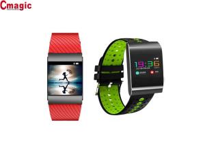 Wholesale Cmagic Smart Bracelet Bluetooth Smart Band Red Color Heart Rate Real Time Monitor from china suppliers