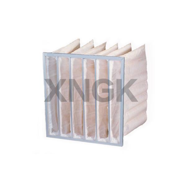 85% / 95% Efficiency Industrial Pocket Air Filter Low Pressure Drop