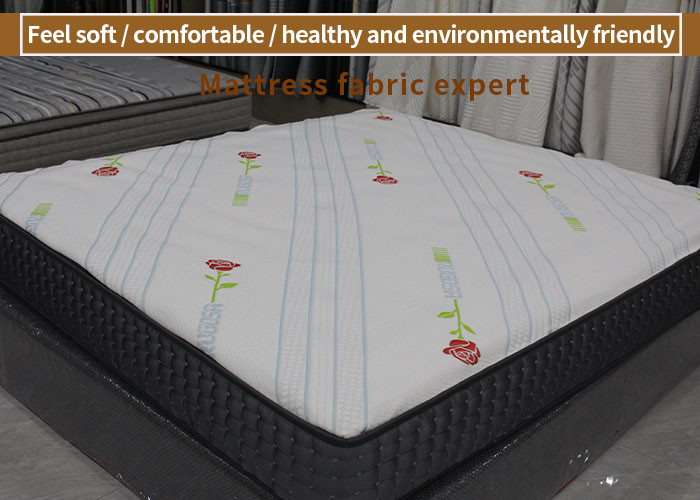 400g/M3 Jacquard Mattress Fabric 100% Polyester Mattress Latex Pillow Cloth