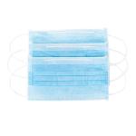 3 Laypers Medical Grade Face Mask , Disposable Surgical Mask Prevent Spittle