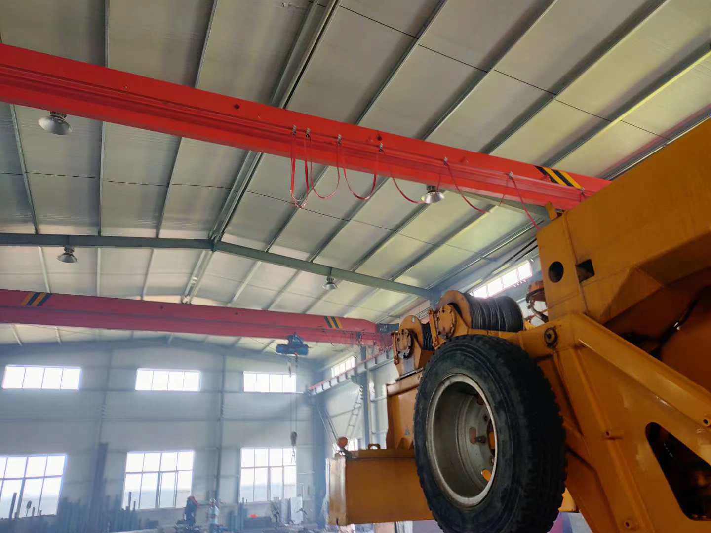 LD electric single beam bridge crane, 5T truss, electric crane, steel wire electric hoist
