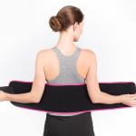 Unisex Adjustable Slimming Tummy Belt Waist Trimmer Band Sweat Belt