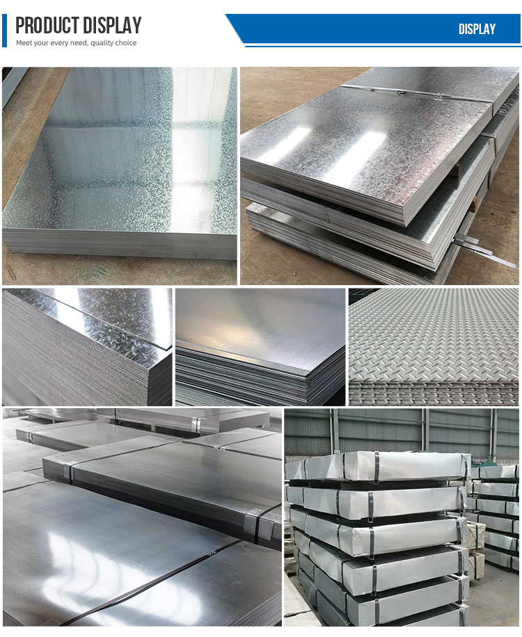 1mm-30mm Galvanized Steel Plate Sheet In Building Roofing Industry Shipbuilding