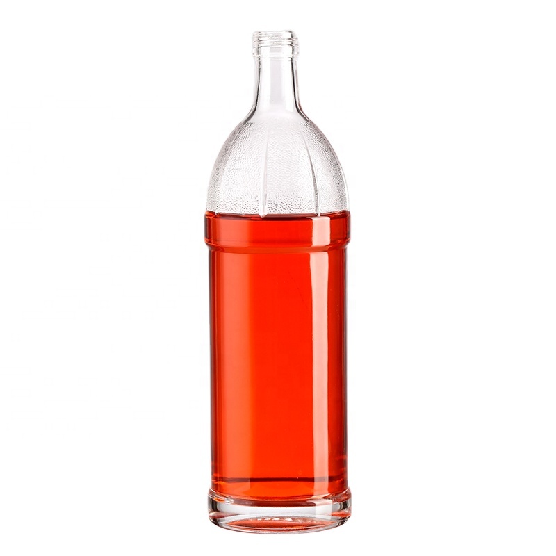 Empty Packaging 750ml Glass Burgundy Wine Bottle for Coffee Provided Freely