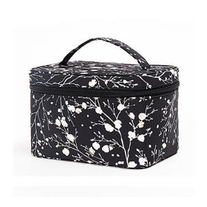 Wholesale Large Capacity Zipper Nylon Travel Floral Makeup Cosmetic Bags from china suppliers