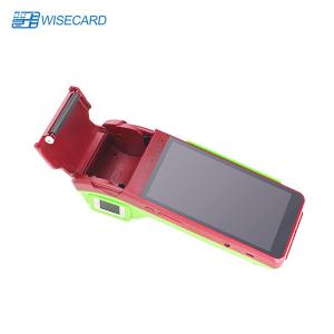 China Fingerprint Reader 5.5 Inch Android Mobile POS Machine on sale