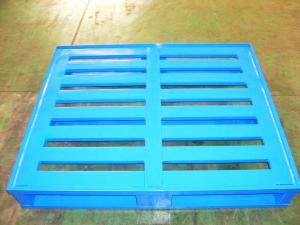 Wholesale Durable Economical Powder Coating Steel Pallets With Four Way Entry from china suppliers