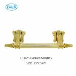 35 * 7.5 Cm Plastic Coffin Fittings HP025 European Style Casket Decoration