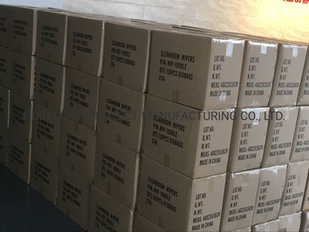 OEM Factory Offer Customized Size Lint Free Cleanroom Wipers