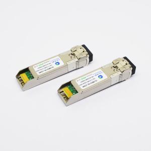 Wholesale SFP-10G-BX40U-C Compatible SFP+ BiDi Optical Transceiver 1270nmTX 1330nmRX 40km from china suppliers