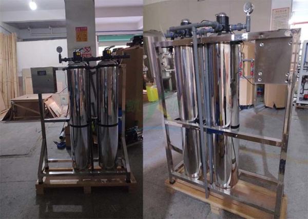 1000LPH FRP SS Reverse osmosis Equipment / RO Water Treatment Plant For Alkaline
