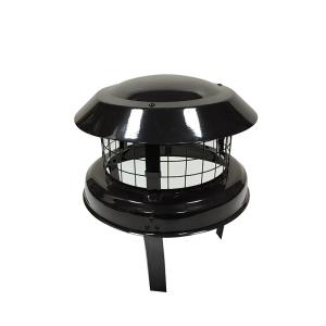 Wholesale 14.3&quot; Furnace Chimney Flue Rain Caps Round Cover Corrosion Resistant from china suppliers