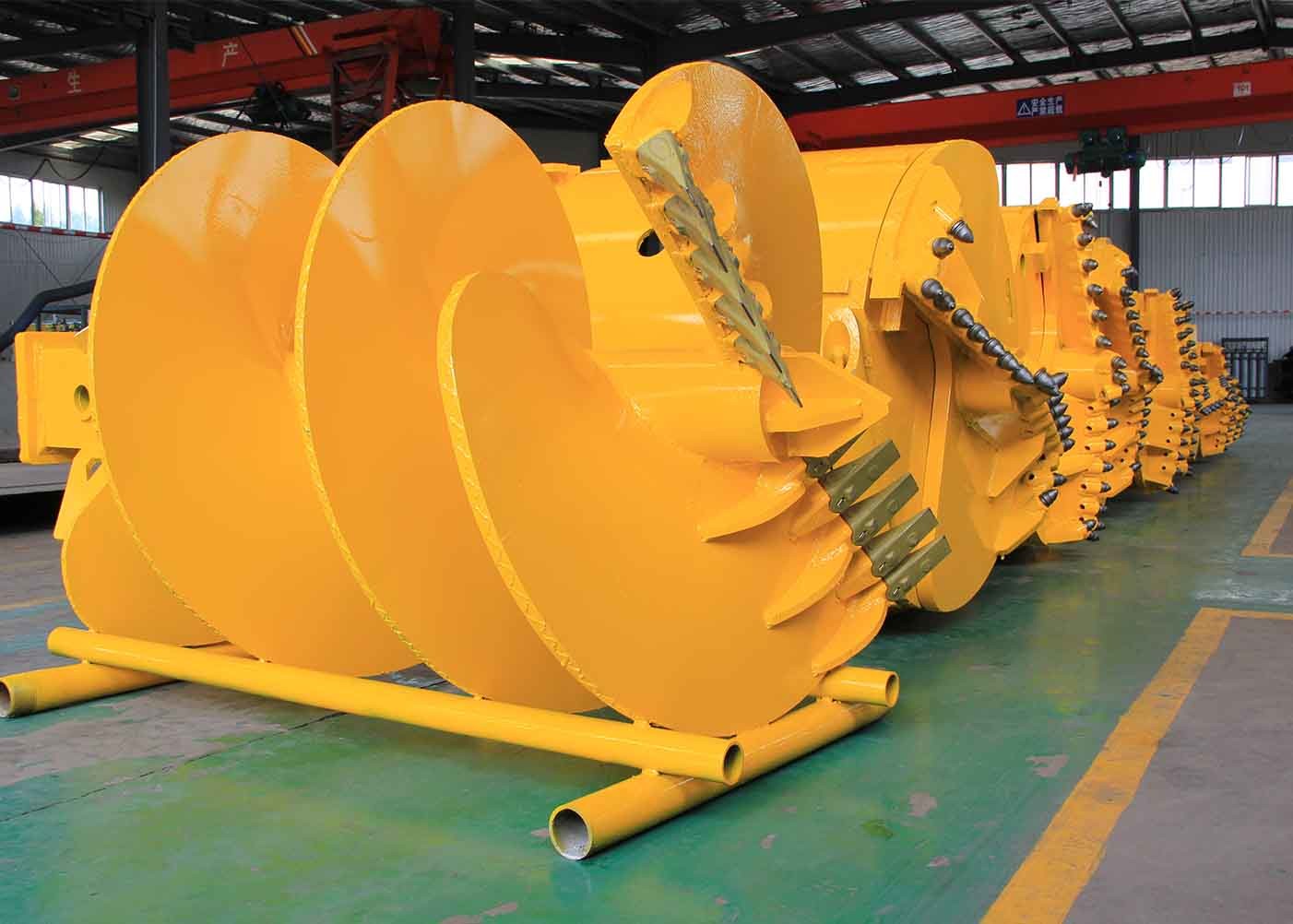 Foundation Pile Construction Sand Soil Drill Auger Durable With Flat Teeth