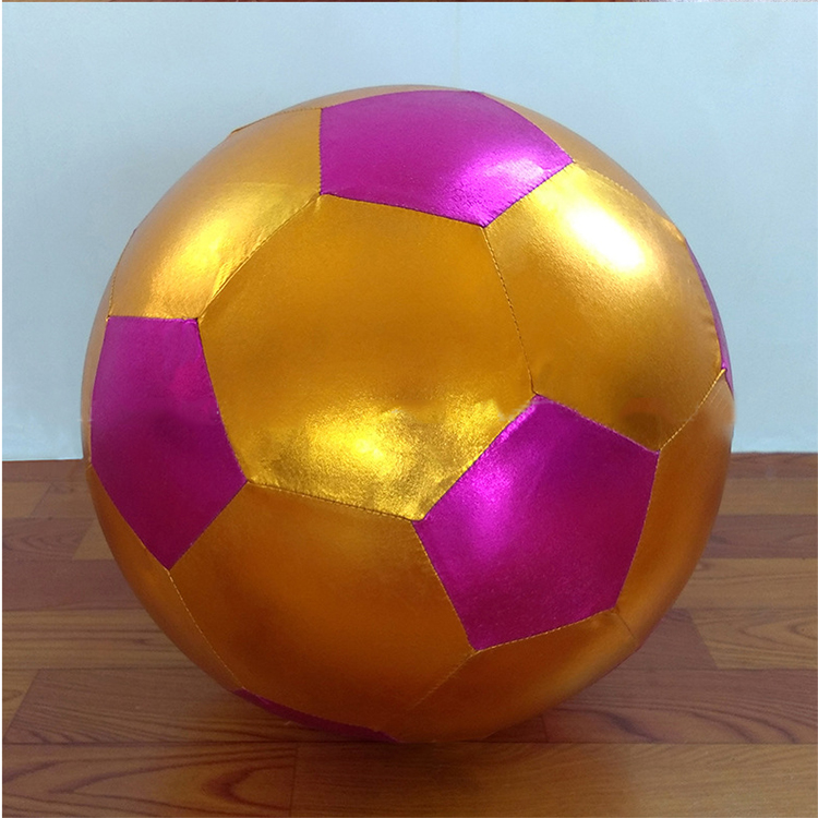 Kids Toys Yiwu Water Cloth Inflatable Pvc Beach Bouncy Ball with Soft Metallic Balls