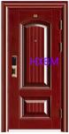 2.0mm Profile 70mm Leaf Steel Escape Doors For School