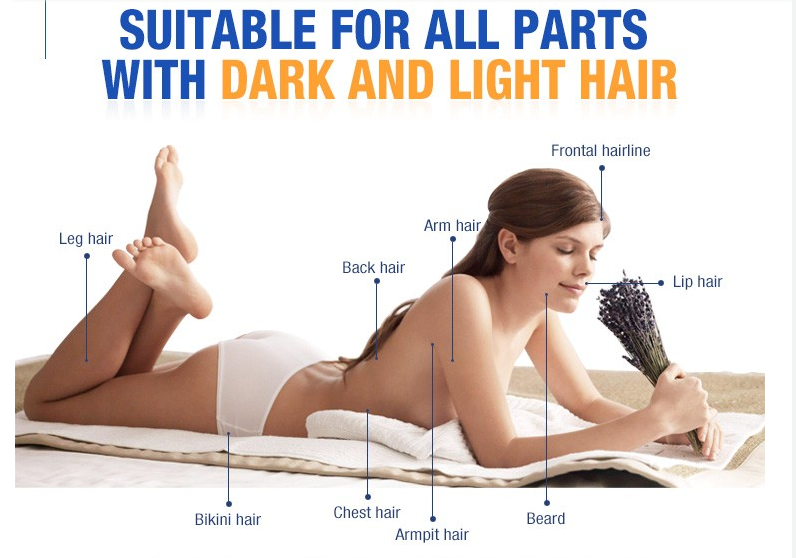 Platinum DPL Laser Hair Removal Machine 808nm Diode