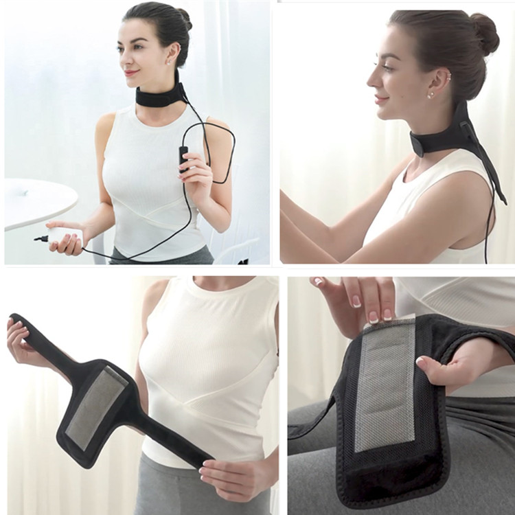 Far Infraered Neck Heated Wrap fleece Material USB Temperature Control
