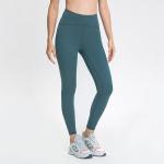 Ankle Butt Lift 80% Nylon Gym Tights Leggings High Waist 220gsm for Ladies
