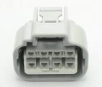 8 Pin Yazaki Automotive Connectors 7283 1081 40 Abrasion Chemical Resistance