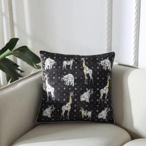Wholesale Room Office Cushion Cover Color Combinations 45*45cm Velvet Golden Bedding Pillow Cover from china suppliers
