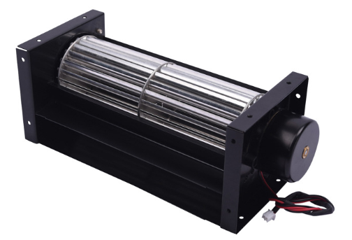 12V 24V DC Cross Flow Fan Tangential Blower Durable Wall Mounting