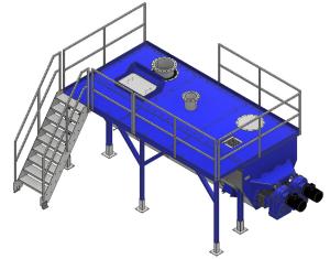 Wholesale Carbon Steel 6.5m3 2*4kw Animal Rendering Plants from china suppliers