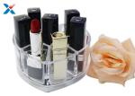 Makeup Organizer Acrylic Box , Clear Acrylic Lipstick Organizer For Brushes /