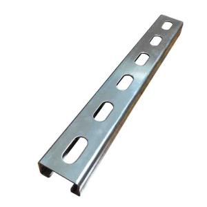 Wholesale Customizable Length C Shaped Galvanised Slotted Channel Corrosion Resistance from china suppliers