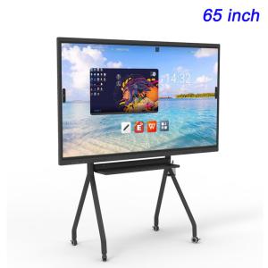 Wholesale Dual OS 65 Inch Digital Board 4K 65in Finger Touch Interactive Whiteboard from china suppliers