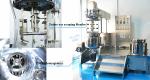Double Jacketed Heating Vacuum Mixer Homogenizer Cosmetic Emulsion Equipment