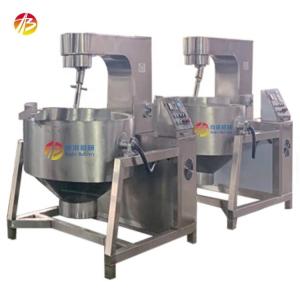 Wholesale 304 Stainless Steel Industrial Chilli Sauce Cooking Kettle with Customizable Agitator from china suppliers