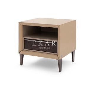 Wholesale Leather Modern Italian Style Nightstand Night Table Bedside from china suppliers