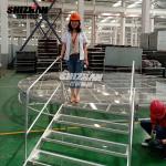 aluminum outdoor event glass stage