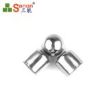 Adjustable Stainless Steel Handrail Fittings Pipe Railing Connectors 90 Degree