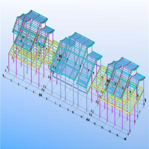 Wholesale Pre Engineered Prefabricated Steel Structures For Guanyin Temple from china suppliers