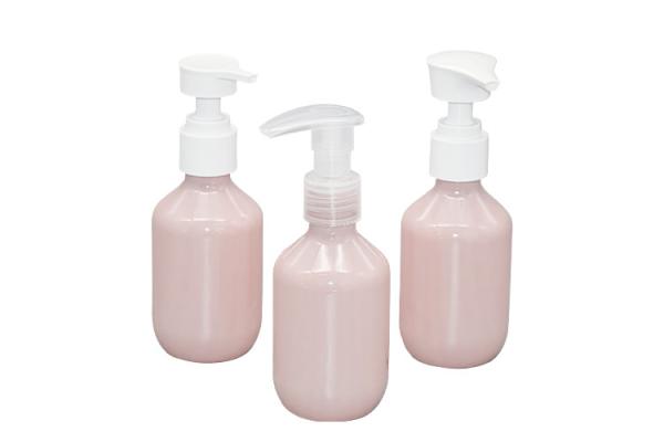 150ml customized color and logo PET Bottle PP Pump 3 Types Lotion Pump Bottle