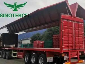 Wholesale Red Wingspan Semi Trailer 40000 Kg Semi Transport Trailer from china suppliers
