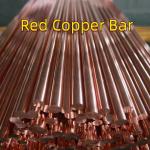 99.99% Pure C11000 Copper Round Bar OD 300MM Red Copper Rod Shaft