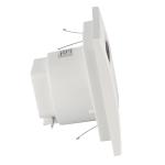 6/ 8/10 Inch Exhaust Fan for Wall Window Bathroom ABS Ventilation Fan Kitchen
