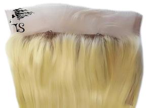 Wholesale 14 Inch Silky Straight 360 Lace Frontal Wig , Blonde 360 Lace Frontal With Bundles from china suppliers