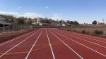 Colourful Running Track Flooring Synthetic Tartan Track Flooring Mat