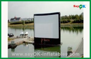 Wholesale Portable Outdoor Movie Screen Inflatable Movie Screen In Water L4m XH3m Inflatable TV Screen from china suppliers