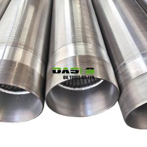 Wholesale stainless steel Long Service Life Wire Wrapped Screen for filter water from china suppliers