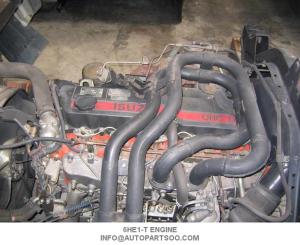 Wholesale Used Isuzu Engine Spare Parts 6HE1-T Engine Assy , Isuzu Spare Parts With Reasonable Price from china suppliers