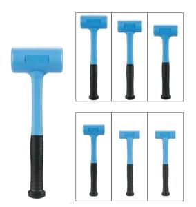 Wholesale two color dead blow mallets, orange and black dead blow hammer from china suppliers