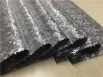 Dress Tpu Bonded Leather Fabric Transparent Fashion With Paillette Fabric