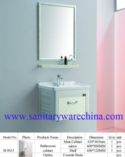 Modern Alunimun Bathroom Vanity/ aluminum alloy bathroom cabinet/Mirror Cabinet