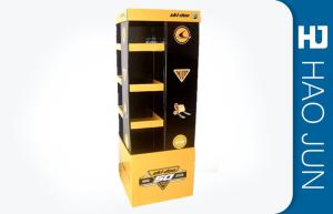 Wholesale Advertising POP Cardboard Display Four Sides With Varnishing / Gloss Surface from china suppliers