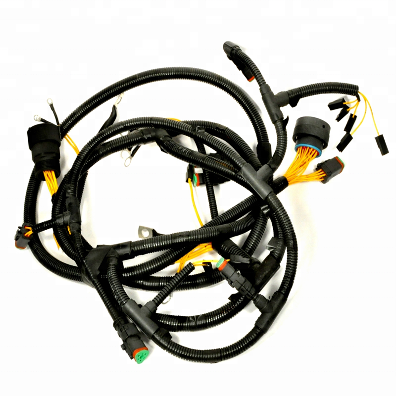 Flat Ribbon Cable Connector for Industrial Loom Cable Assembly in Customer Request Length