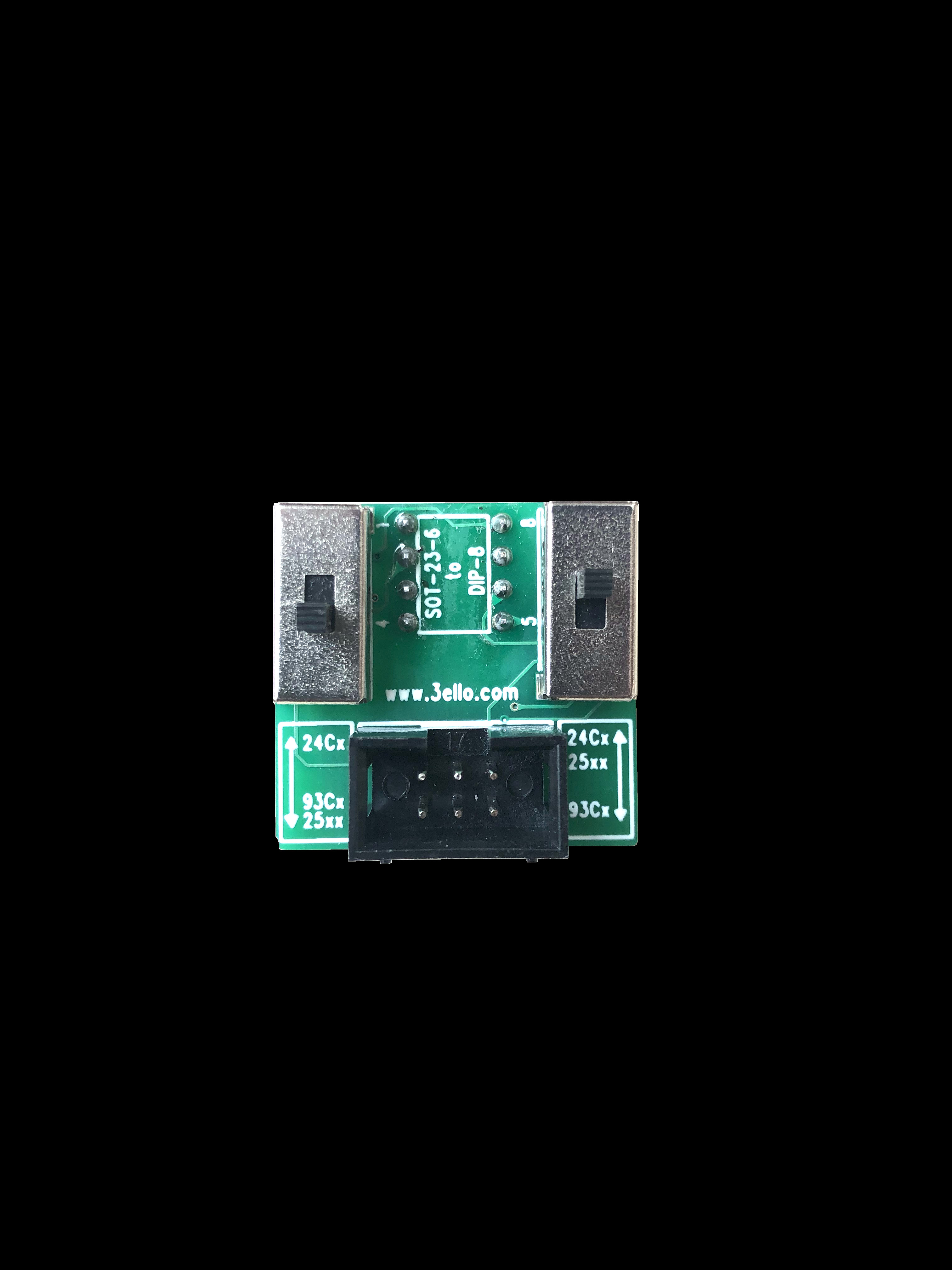SOT23-6 POGO PIN ADAPTER spring load with guide cap for in-circuit ECU mileage programmer connect cable